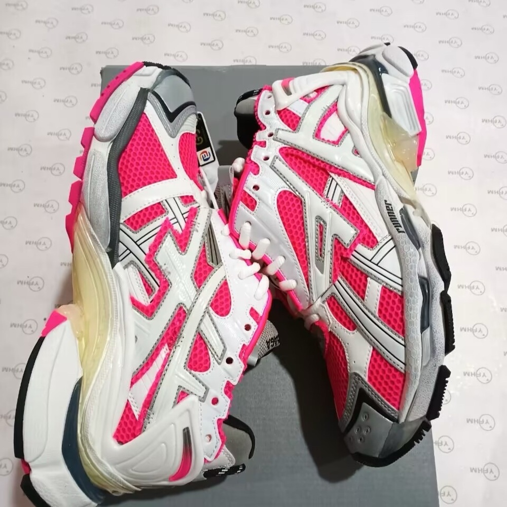 Balenciaga Athletic Shoes - Pink, White, and Gray - Picture 2 of 5